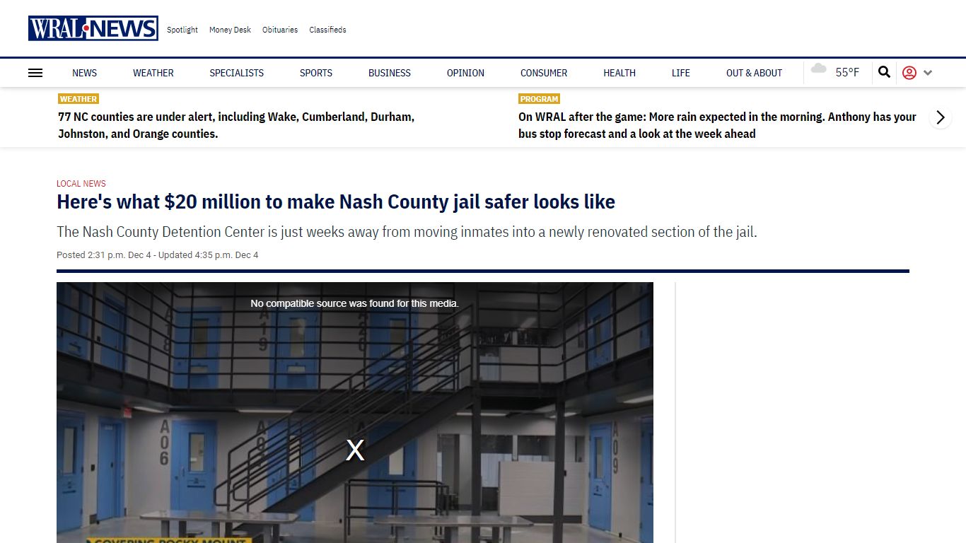 Here's what $20 million to make Nash County jail safer looks like - WRAL